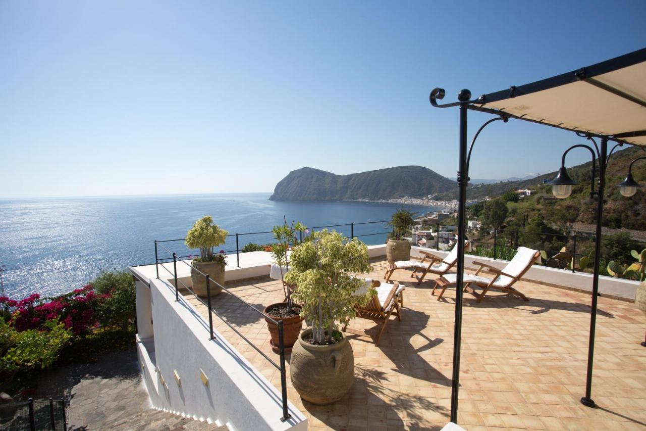 Вілла Charming House In Lipari With Sea View Екстер'єр фото