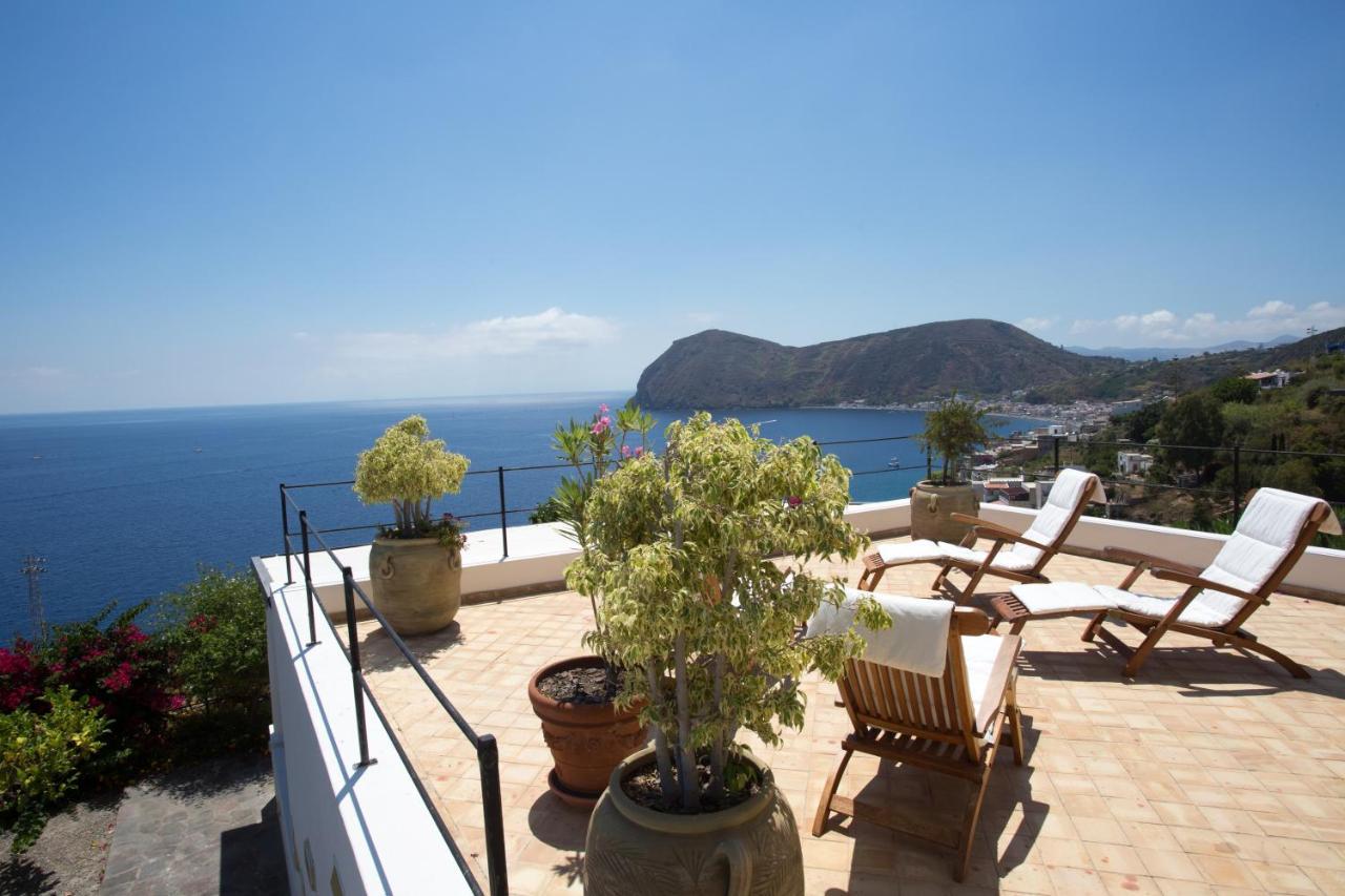 Вілла Charming House In Lipari With Sea View Екстер'єр фото